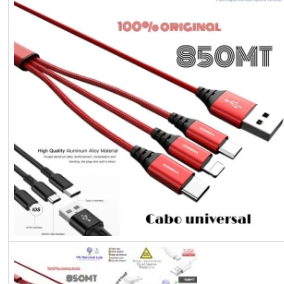 VENDA DE MATERIAL INFORMATICO CABO UNIVERSAL