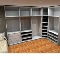 Closet MZN 72.000,00 Roupeiro moderno, preço sob medida