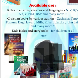 Biblias e Livros evangelicos de Professor Zacharias Tanee