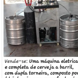 Máquina de cerveja a barril completa