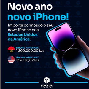 iPhone 14 Pro Max nos Estados Unidos até 4 vezes mais baratos do que em Angola