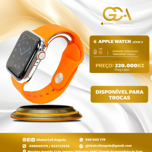 Apple Watch ⌚️ série 5 | Semi Novo | Tamanho: 44mm | Preço fixo: 220.000kz