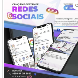 Gestão de Redes Sociais Fazemos uso das redes sociais para melhorar a presença do seu negócio e atrair potenciais clientes