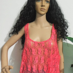 Blusa transparente. Fresca. Serve para todos os tamanhos. Preço: 500Mt