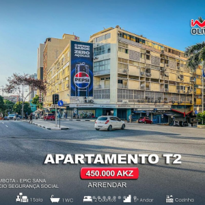 Apartamento T2 Dispões das seguintes caraterísticas habitacionais: - Quartos: 2 - Andar: 5 º - Sala: 1