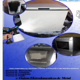 Pintura de Eletrodomésticos 550,00 MZN Proteção contra corrosão, melhor estética