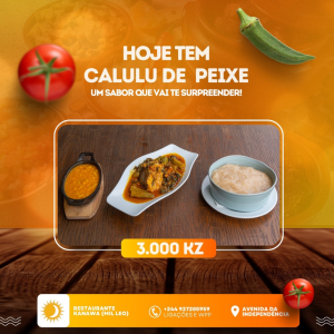 SERVIÇOS DE ALIMENTAÇÃO _ CALULU DE PEIXE