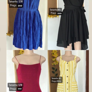 Vestidos acessíveis apartir de 250 mt