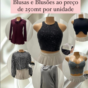 Blusas, blusões e camisolinhas ao preço 250mt🛒🛍️