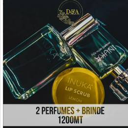 2X PERFUMES E UM BRINDE