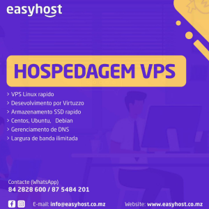 VPS HOSPEDAGEM VPS -VPS Linux rápido -Desenvolvido por Virtuozzo -Armazenamento SSD rápido -CentOS, Ubuntu, Debian