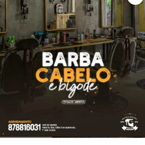 BARBA CABELO E BIGODE