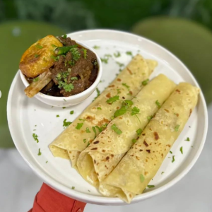 CARIL DE CABRITO COM TEMPEROS SERVIDO COM APAS🤤🍽️🍖