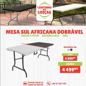 Mesa Sul Africana Dobrável