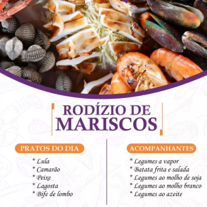 RODIZIO DE MARISCOS