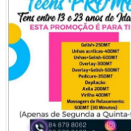 Tens entre 13 e 23 anos de Idade? Está promoção é para ti. ➡️Faça já a sua marcação