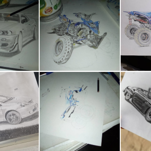 Desenhos de carros personalizados