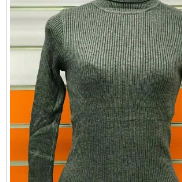 Blusão gola alta femenino Tamanho único