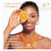 LIMPEZA DE ROSTO COM VITAMINA C AOA 30.000,00