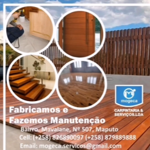 Executamos diversos serviços de carpintaria pra construção de: Cozinha