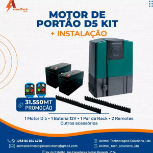 Kit Completo de Motor de Portão D5 EVO
