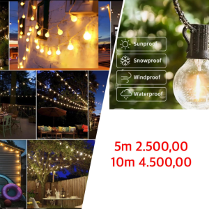 SERVIÇOS DE DECORAÇÃO, Dê um toque mágico com essas magníficas luzes 😍 São a Prova de água