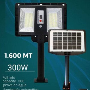 MEGA PROMOÇÃO  CANDEEIRO SOLAR  [ 1.600  MT ] >>>> ( 300W ) FULL LIGHT  CAPACIDADE [ 300W ]  POR APENAS  1.600 MT .
