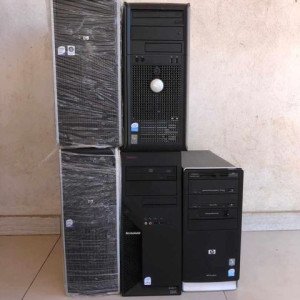 Desktop's Disponíveis -Semi-novos HP, Dell e Mecer  -Intel Core 2dou e dual core -250 GB HHD -2GB de Memória -Windows 7 e 10Pro  -Preço:4.300MT