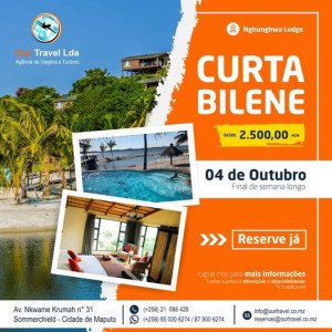 Aproveite o final de semana longo no feriado do dia da paz 🕊 para ficar em paz com a sua familia ou amigos 👨‍👩‍👧‍👦 no Nghunghwa Lodge a preço promocional, com direito a pequeno almoço