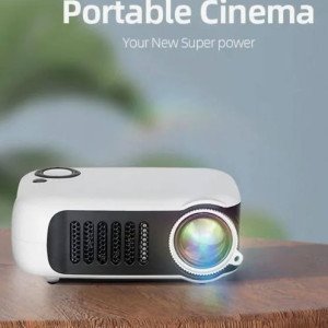 Projetor portátil de qualidade 4K!!! Tempo de espera de 20 a 60 dias.