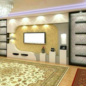 Decoração de Interiores - Revestimento em tecto Falso